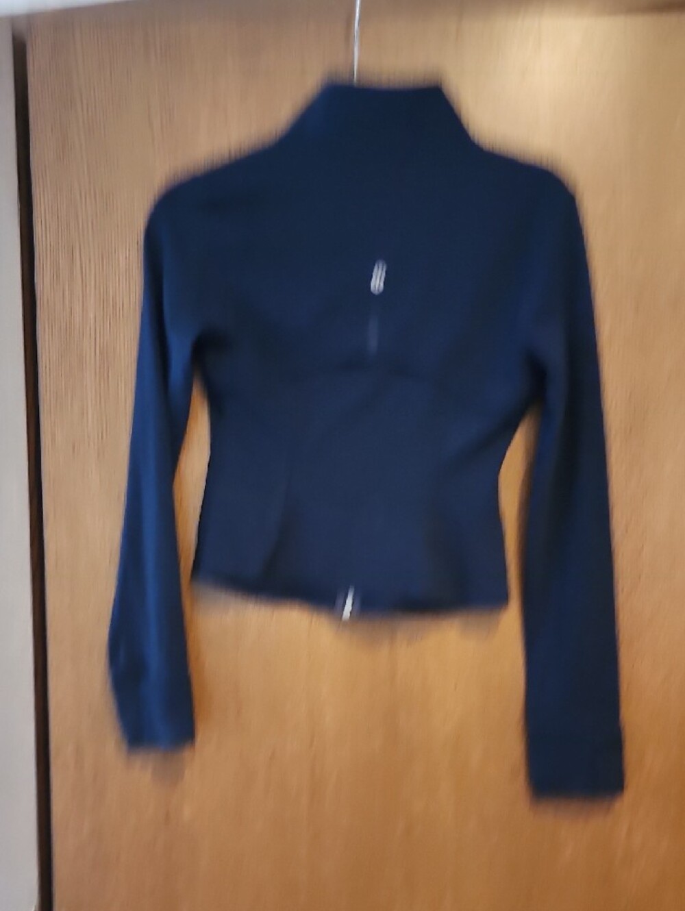 lululemon athletica Navy Full-Zip Athletic Jacket Silver Hardware - Picture 4 of 4